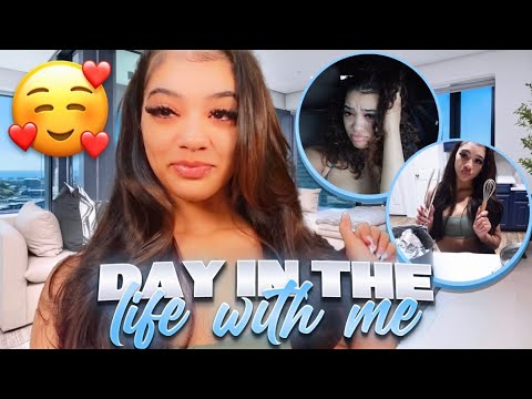 DAY IN THE LIFE W/ ME 🥰|| hair, cooking, shopping..