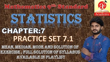 Statistics\\chapter 7\\Exercise 7.1\\ class 9th\\MATHEMATICS #SSC BOARD