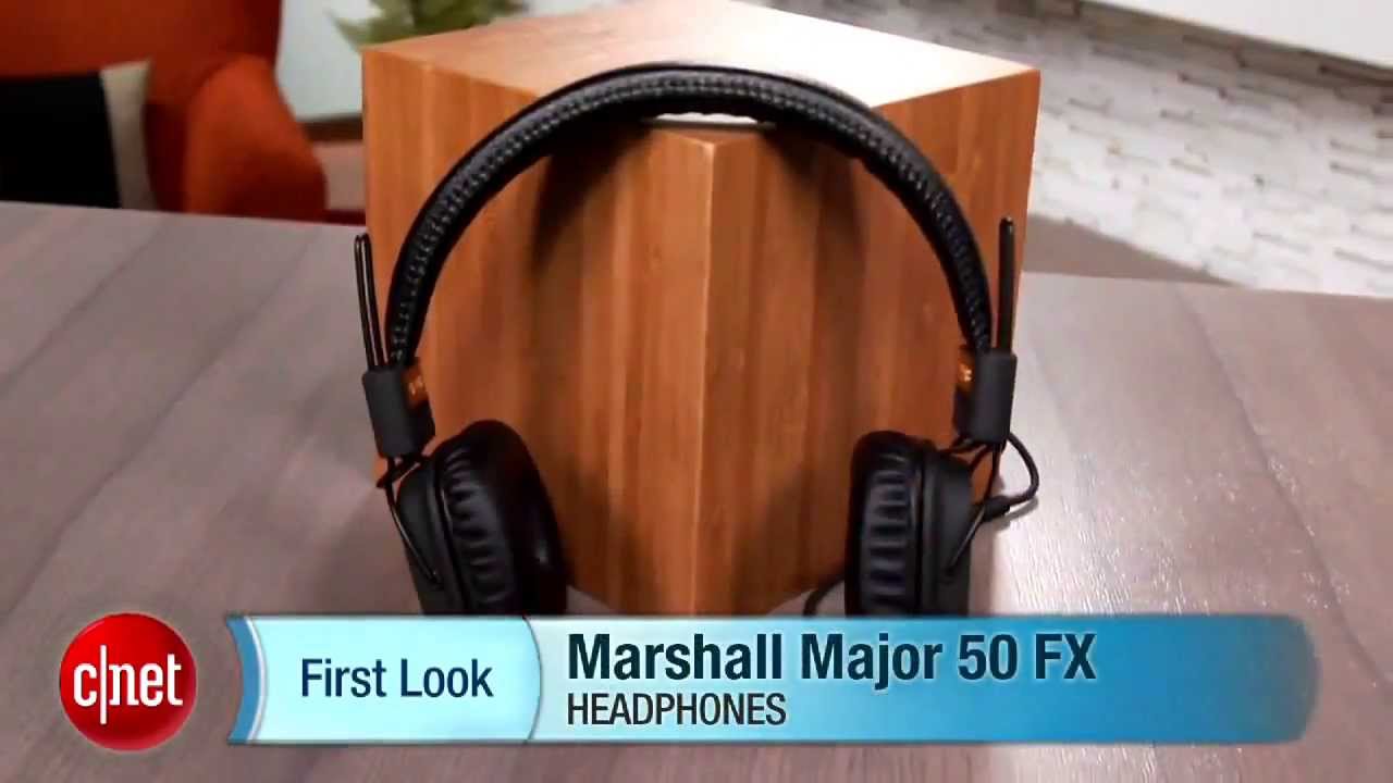 Marshall Major 50 FX headphones - Review - YouTube