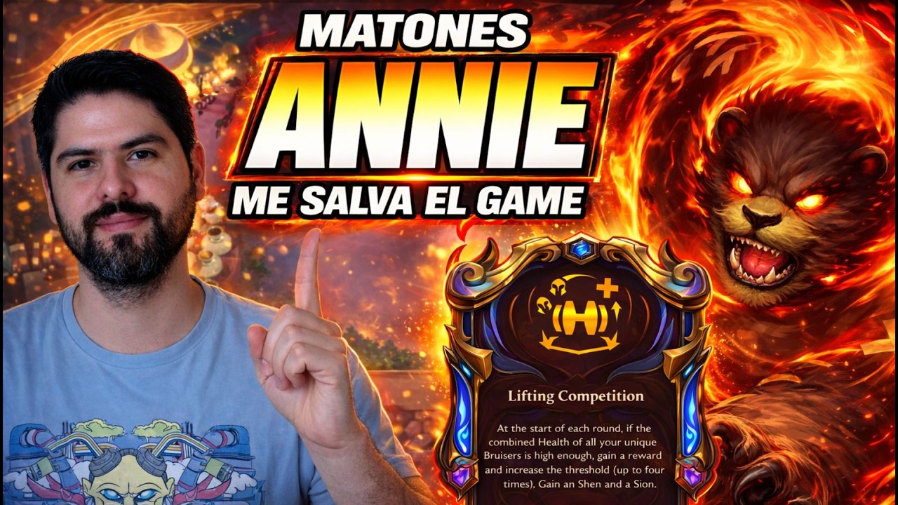 🔥 NUEVA COMPO ANNIE MATONES ME SALVA LA PARTIDA en TFT SET 16!!