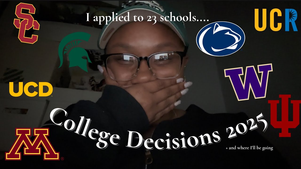 COLLEGE DECISIONS REACTIONS 2025 *very realistic* | Out of state student (Ivies, UC’s, and more!)