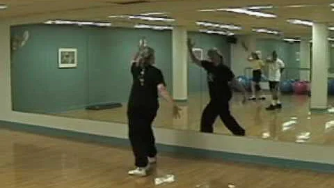 Frances Gander Demonstrating Tai Chi