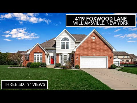 4119 Foxwood Ln, Williamsville, NY home video tour
