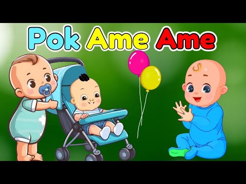 POK AME AME CILUK BAA❤️pok ame ame - lagu anak trending,lagu anak indonesia viral