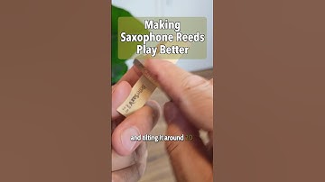 Instant Improvement to Every Sax Reed is So Easy Now