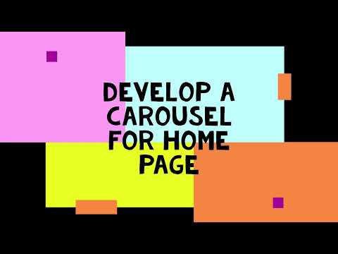 Web project Task 7 | A carousel for home page | E-commerce web Application | Java Institute