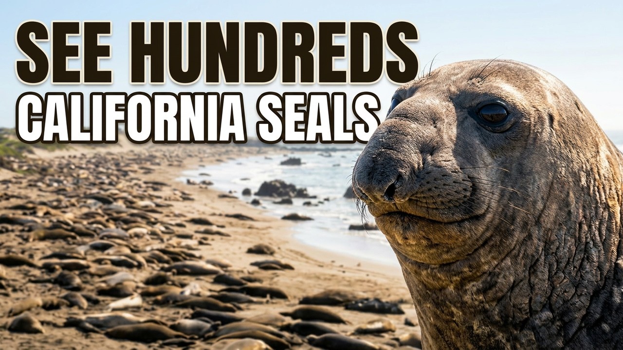 California's Best-Kept Wildlife Secret | Elephant Seal Paradise