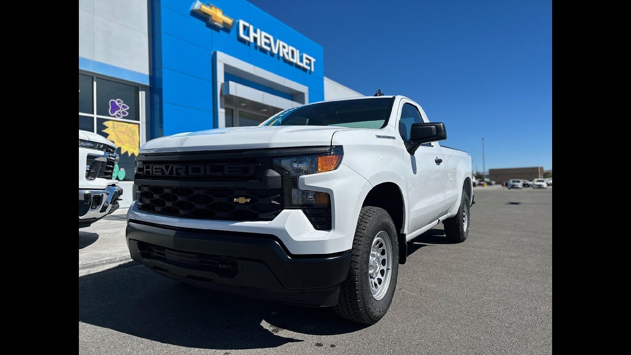 New 2024 Chevy Silverado 1500 Regular Cab Work Truck! NT2719