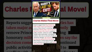 BREAKING: Prince Harry’s Last Tie to the Royal Family Is Gone After King Charles’ Final Move