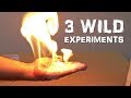 3 science experiments dont try all of them at home