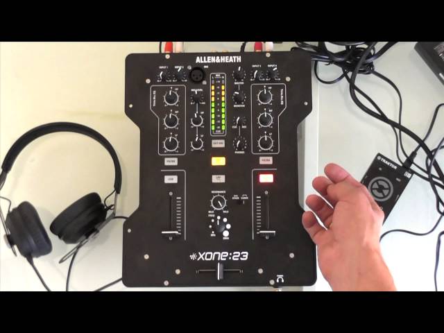 Allen & Heath Xone:23 DJ Mixer Talkthrough - YouTube