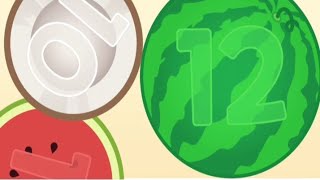 Merge Fruit Game | Technical Glitch| New Score | Mobile | 2D | Android | Golden Watermelon|Best Game screenshot 2