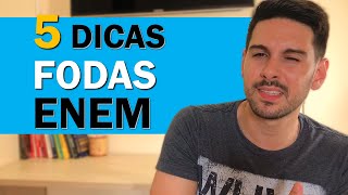 5 dicas FODAS para ENEM 2020/2021 (Para quem NÃO estudou...)