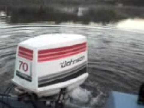 Johnson 70 hp Cold Start