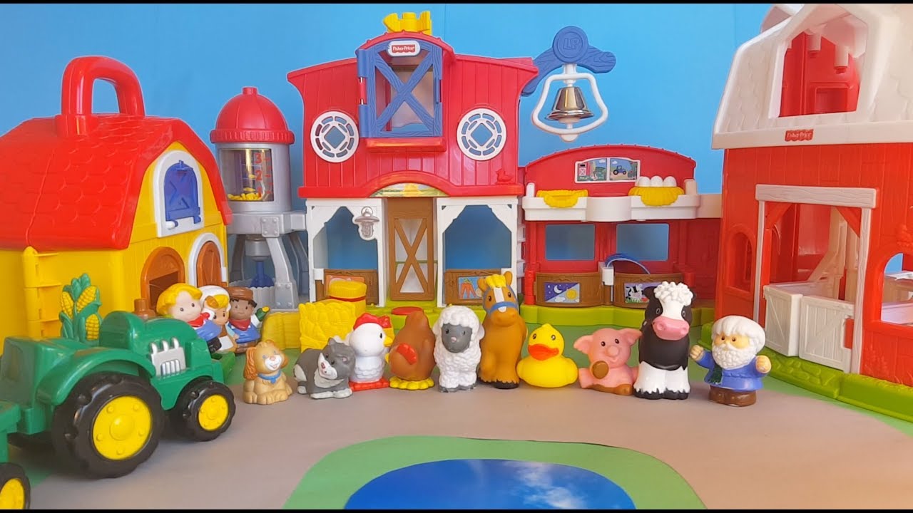 Jens Hansen havde en bondegård |Dansk børnesang|Lær dyr og dyrelyde| IRLplaytime