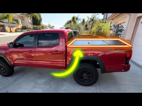 Hard Tonneau Bed Cover for the Toyota Tacoma! - YouTube