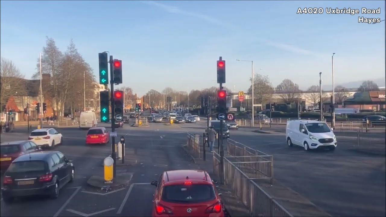 Route Visual | TfL Route U7: Uxbridge to Hayes, Sainsbury's | 2010 (SN69ZRT)