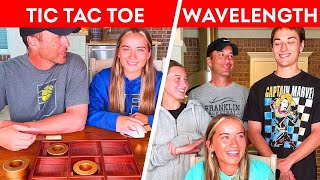 Best Family Games to Try! Is it luck or skill? #KlemFamily #familygames #tictactoe