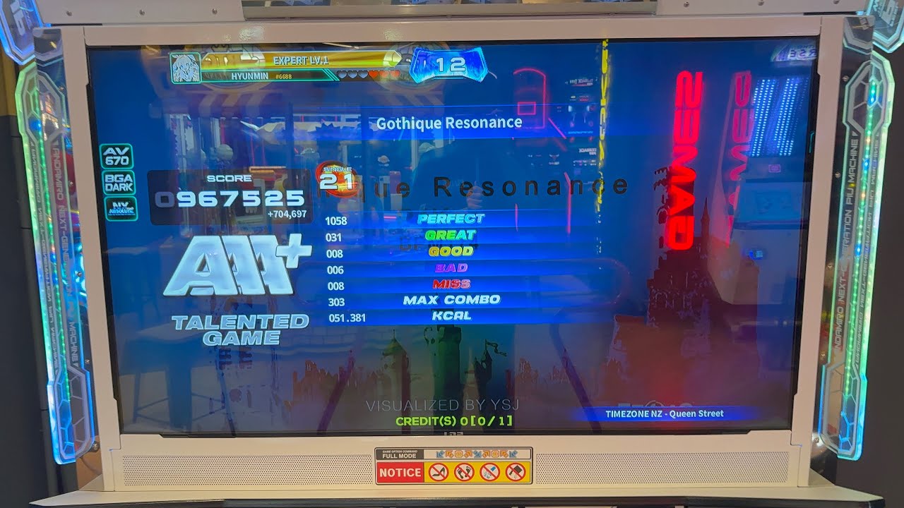 [PIU PHOENIX] Gothique Resonance S21 AAA+