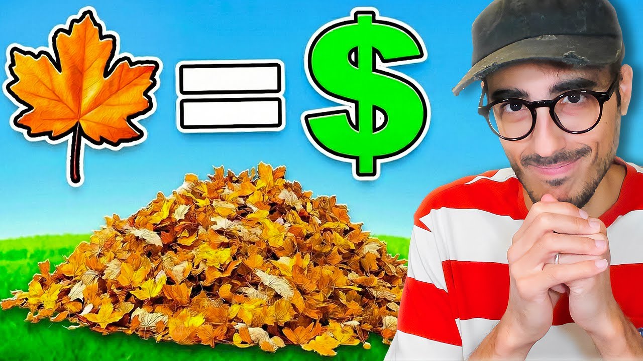 GUADAGNO MILIONI VENDENDO FOGLIE SECCHE! - Leaf It Alone