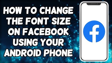 How To Change Font Size In Facebook App