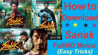 How to Download Sanak Full HD Movie || 🔴 Live Prof 《 Easy Tricks 》 #top 💓📽📽 screenshot 2