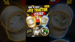 DIY John Deere Tractor Tyre Making Process | Realistic Scale Model