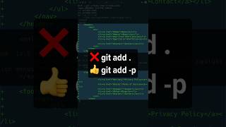 Famous Single-line Staging in Git 🔥 #git #devtips #programming #webdevelopment #webdeveloper #coding Wealth
