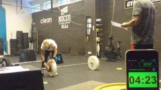 Masters Qualifier wod 2 Anne Lamminpaa