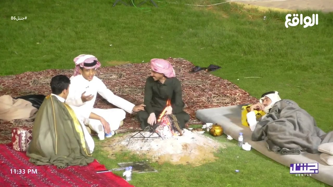 جلسة الشباب في الخارج | عبدالله الدفين , نواف المخلفي . نواف عقاب #جنتل86