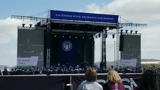 Garrett's 2020 CSUSM Graduation Ceremony in 2021