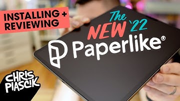 New *2023!* PaperLike iPad Screen Protector Unbox, Install + Review
