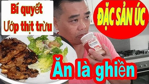 Vlog | Cách ướp thịt nướng  | Thịt Cừu | Đặc sản nước Úc #myleaustralia