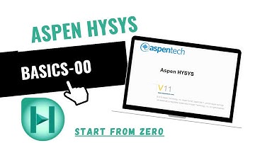 Aspen HYSYS Basics #00 — Starting from ZERO