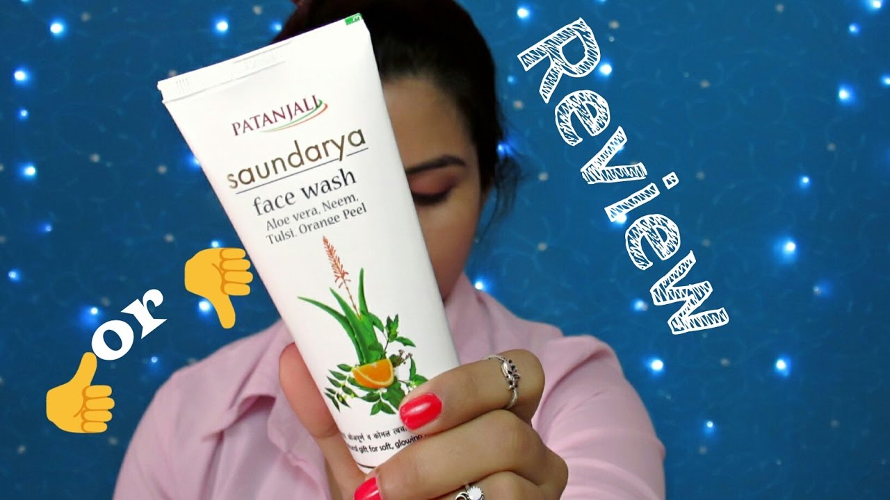 Patanjali Saundarya Aloe Vera, Neem, Tulsi, Orange Peel Face Wash