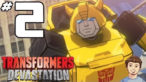 Transformers Devastation Walkthrough - PART 2 - Bumblebee Gameplay + Devastator & Megatron Fight!