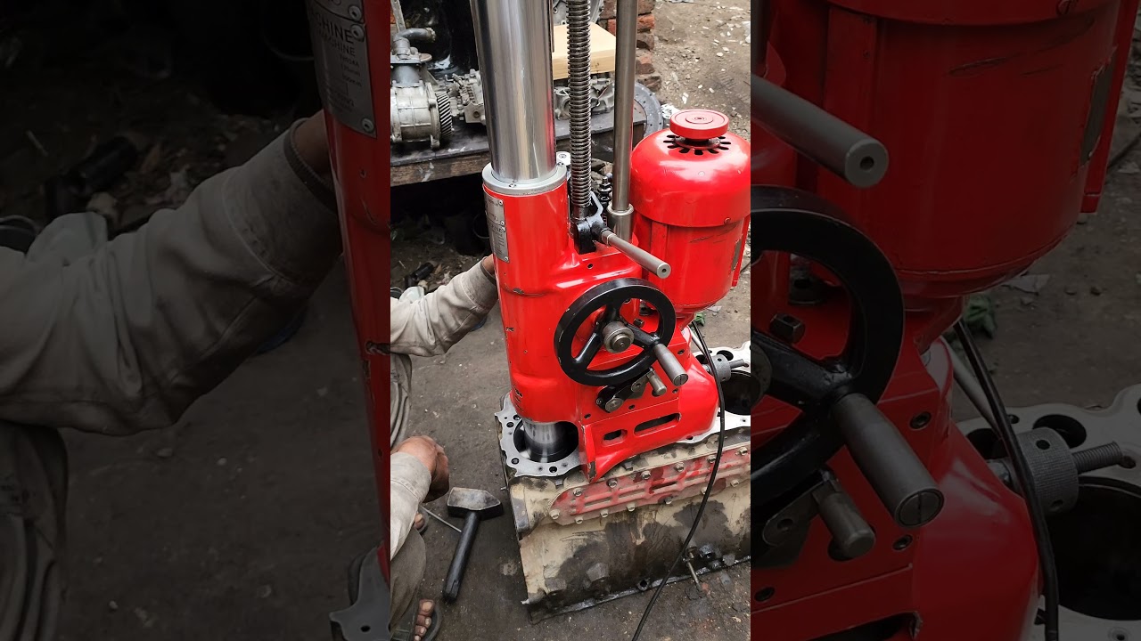 Engine Cylinder Boring | Hino 7D Engine 