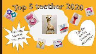 Top 5 teether 2020 Pros and Cons (teething signs & symptoms + tips to ease teething discomfort)