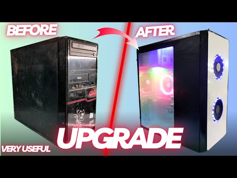 how to make gaming cabinet at home | pc case modding | Diy computer ...