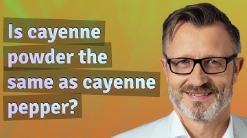 Is cayenne powder the same as cayenne pepper?