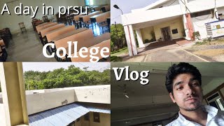 College Life in Prsu ,Viva Day in college,Pandit Ravishankar Shukla University,College life in india