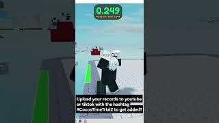 Cocos TT WR? #cocostimetrial2 #roblox #wow