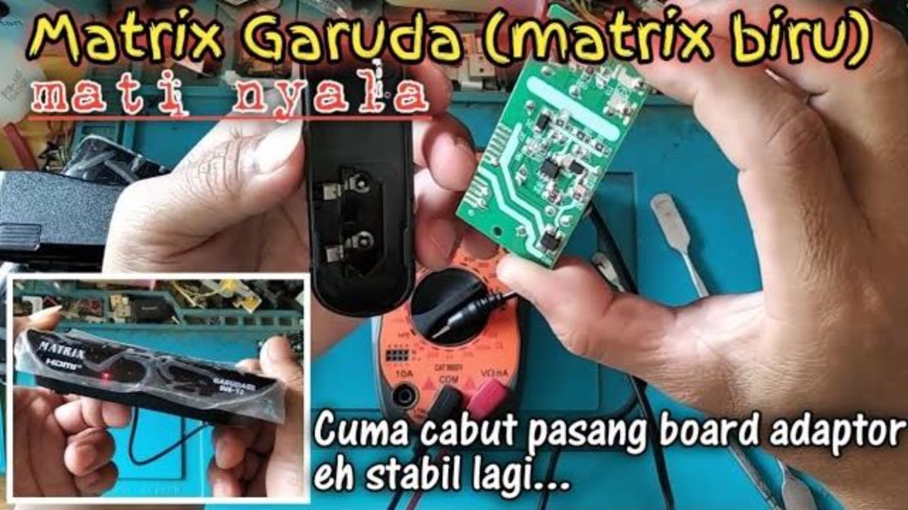 STB MATRIX GARUDA (MATRIX BIRU) MATI NYALA
