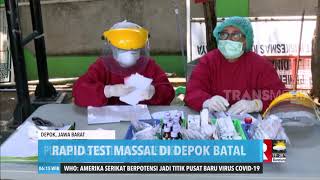 Demi Deteksi Dini Virus Corona, 100 Jurnalis Jalani Rapid Test di Depok