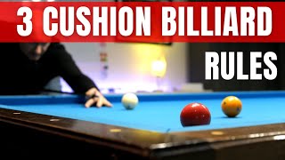 3-Cushion Billiard Rules for Beginners screenshot 3