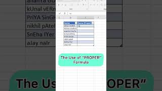 Fix Name Capitalization in Excel in 5 Seconds #excel #spreadsheetmagic #exceltricks #exceltips