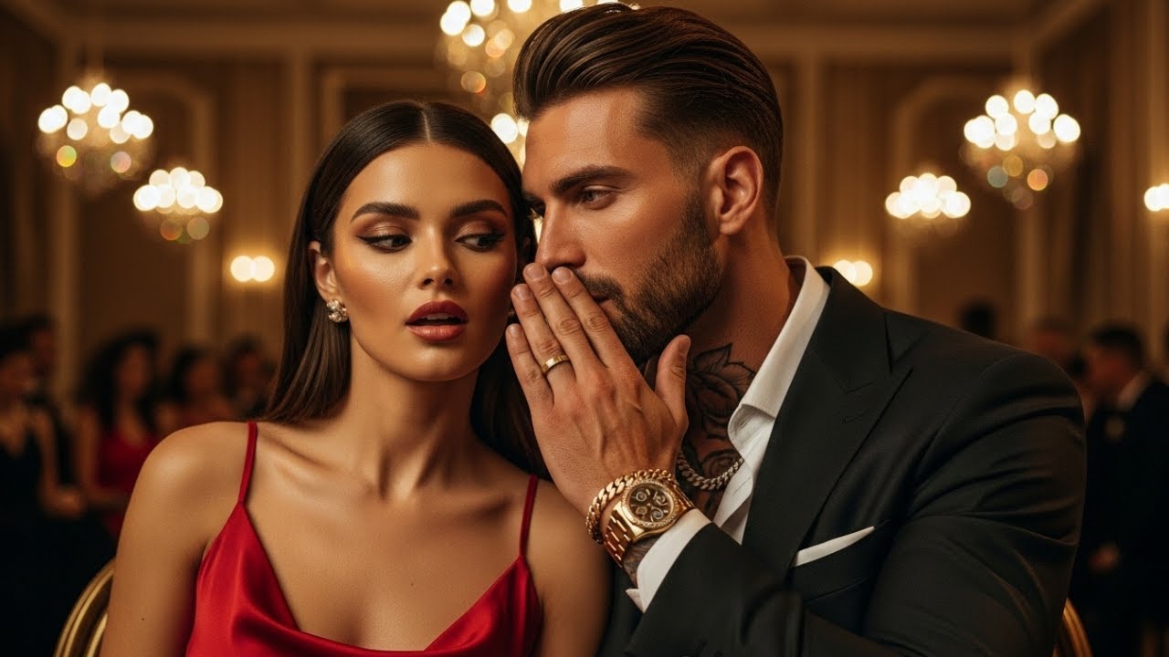 She Sat Alone at Her Ex’s Wedding Party — Until a Mafia Boss Whispered, “Act Like You’re With Me”