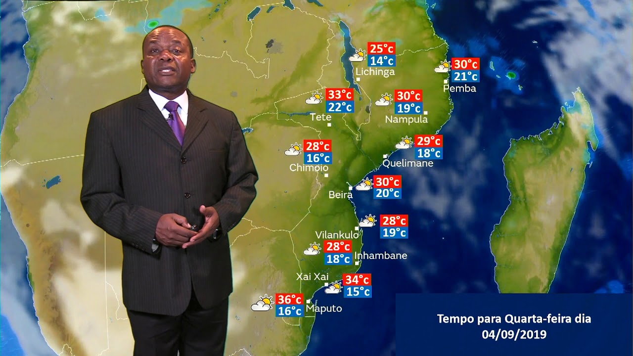 INAM Previsao do Tempo 04 09 2019