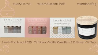 Sand + Fog Tahitian Vanilla + Home Scents Haul | Over 50 Lifestyle #SandAndFog #HomeFragrance