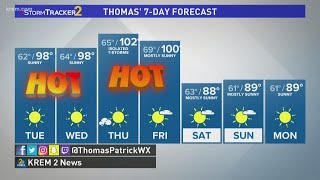 Thomas Patrick's 11 p.m. Forecast on July 27, 2020